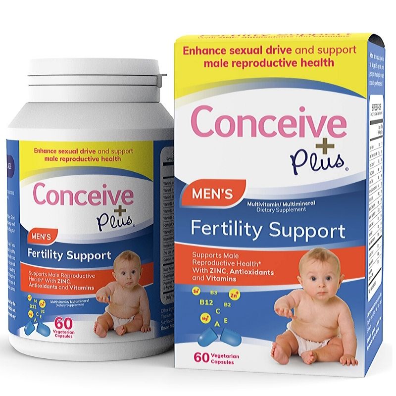 Conceive Plus Men's Fertility Support 60 Caps (Ctn 24 units)