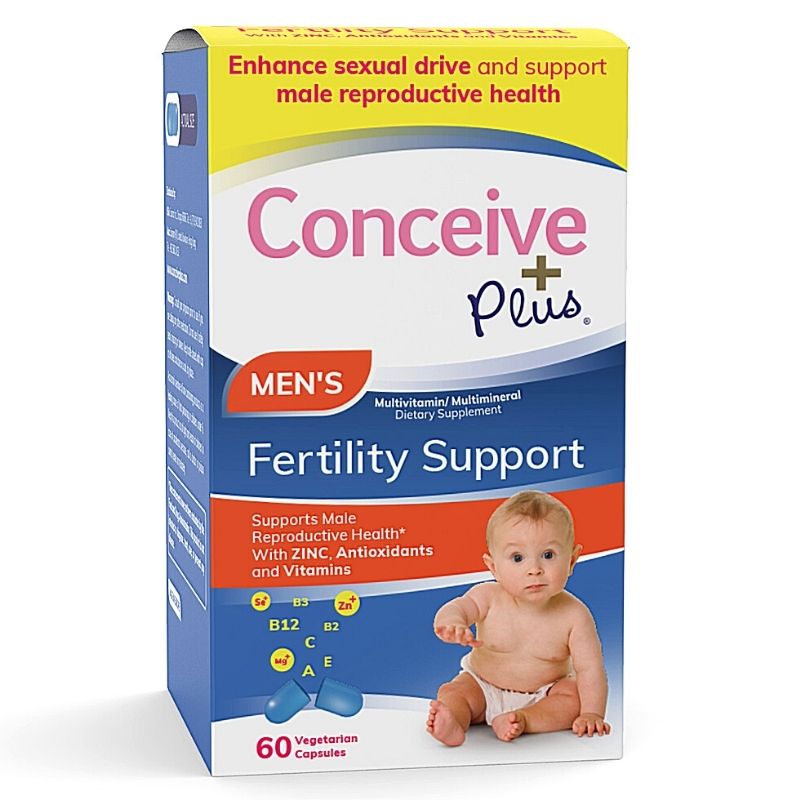 Conceive Plus Men's Fertility Support 60 Caps (Ctn 24 units)
