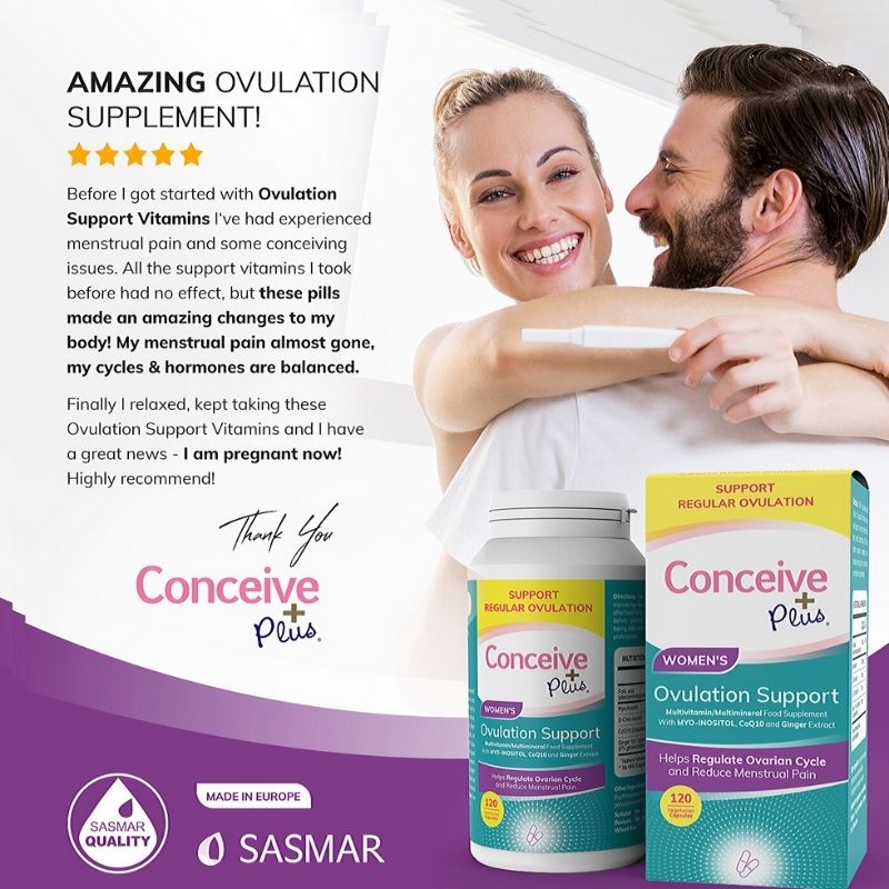 Conceive Plus Ovulation Support 120 caps (UK) (Ctn 24 units)