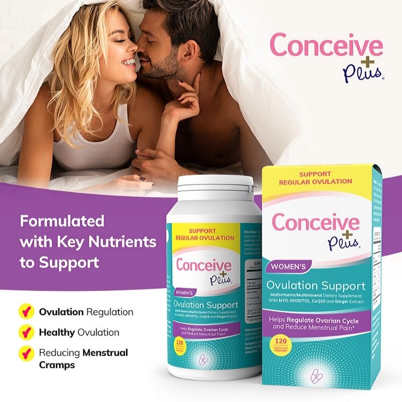 Conceive Plus Ovulation Support 120 caps (US) (Ctn 24 units)