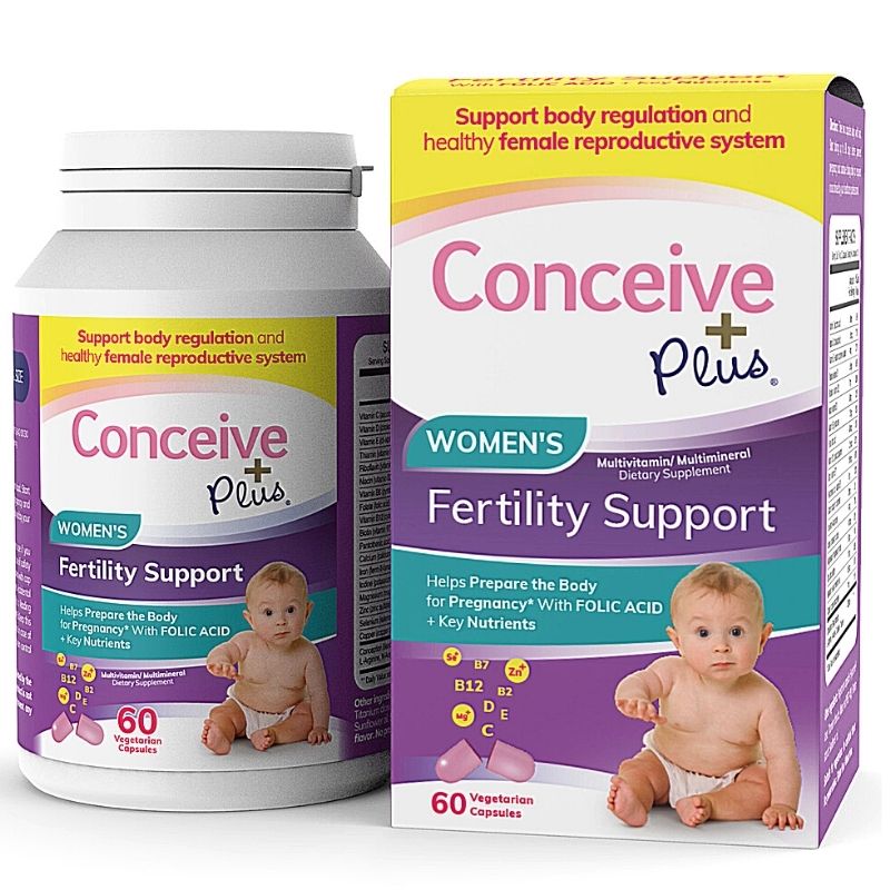 Conceive Plus Womens Fertility Support 60 Caps (6 units)