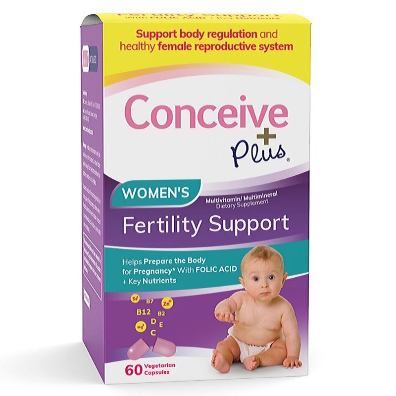 Conceive Plus Womens Fertility Support 60 Caps (Ctn 24 units)