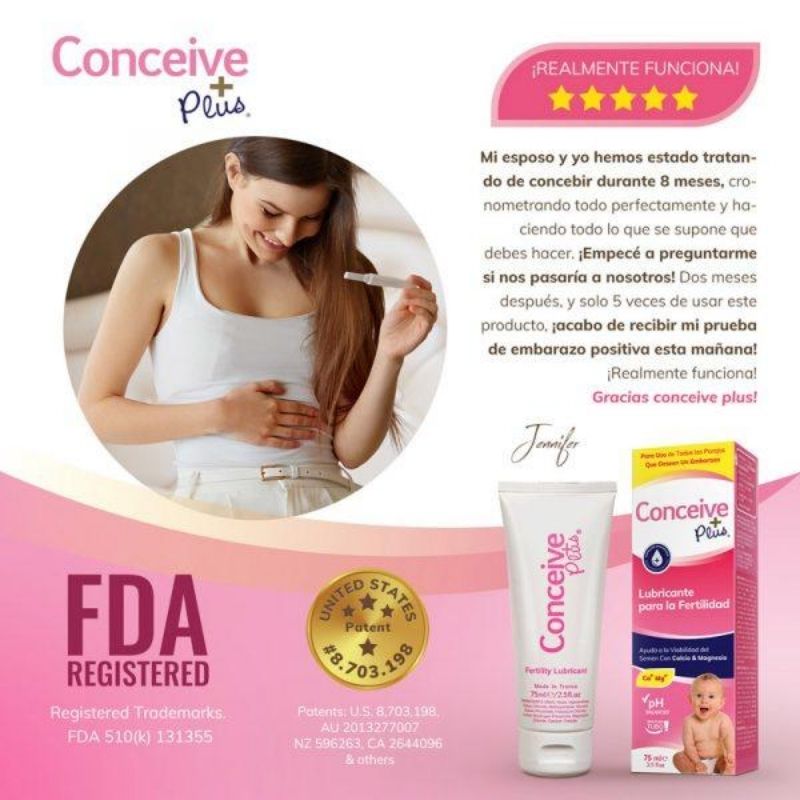 Conceive Plus 75ml/2.5oz Spanish