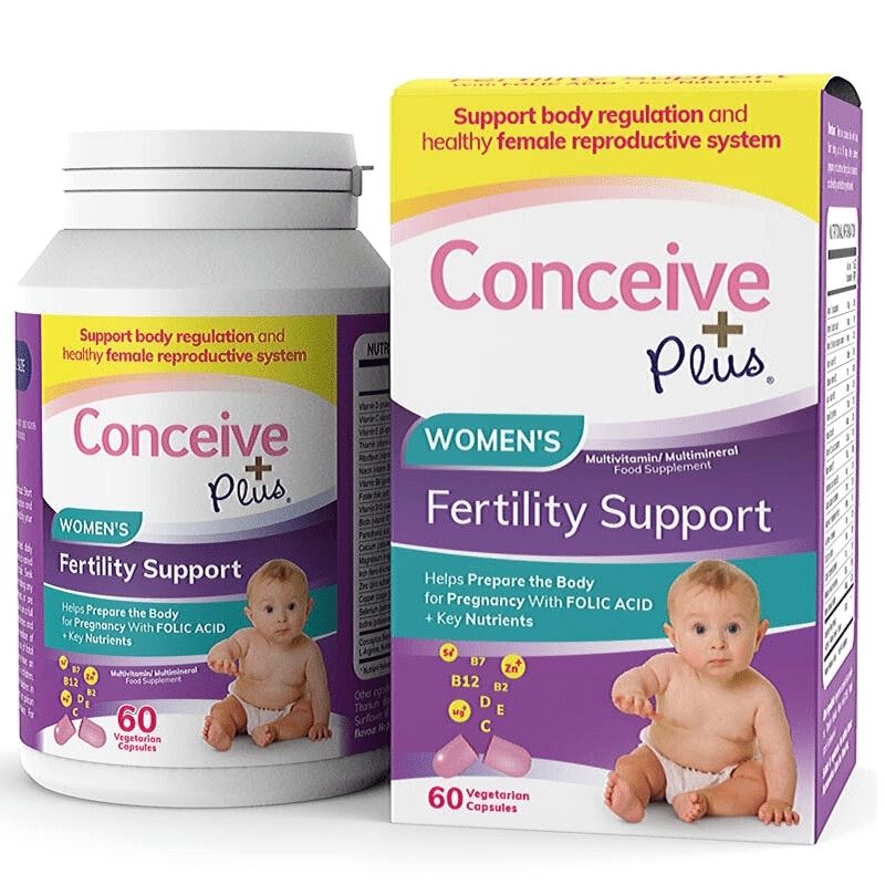 Conceive Plus Womens Fertility Support 60 Caps (Ctn 24 units) (GB)