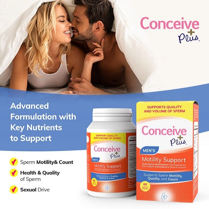 Conceive Plus Men's Motility Support 60 caps (UK) (6 units)