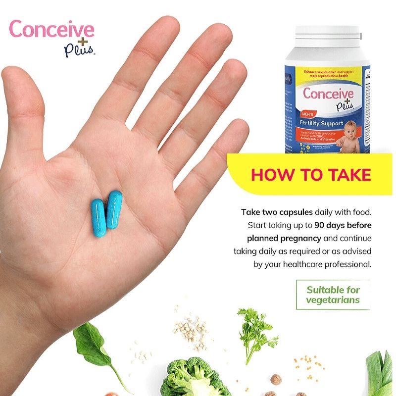 Conceive Plus Men's Fertility Support 60 Caps (GB)