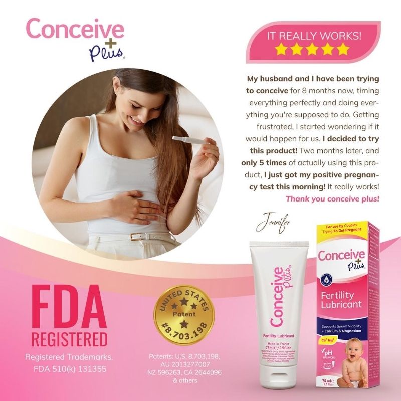 Conceive Plus 75ml/2.5oz (6 Units)