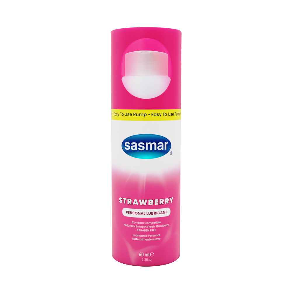 Strawberry Flavored Personal Lubricant 60ml/2.3 fl.oz Pump