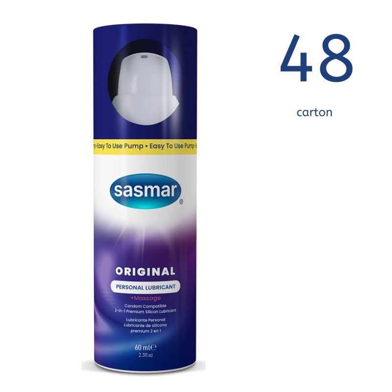 Original Silicone Personal Lubricant 60ml/2.3oz Pump (Carton 48)