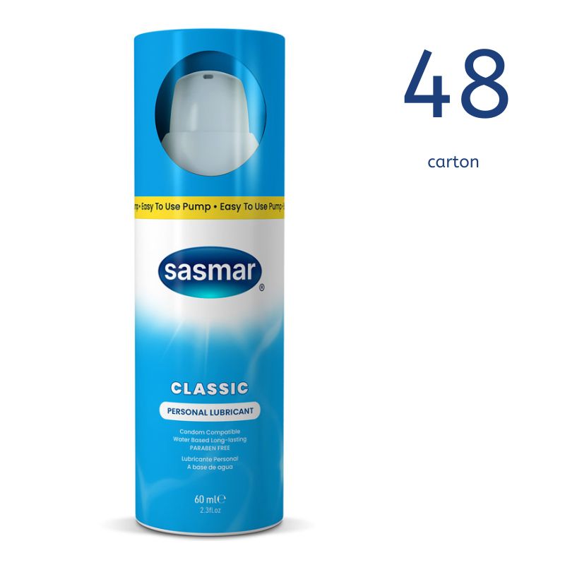 Classic Personal Lubricant Pump 60ml/2.3oz (Carton 48)