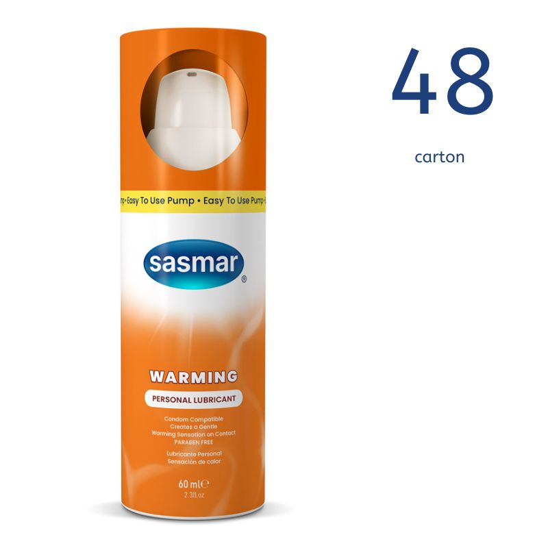 Warming Personal Lubricant 60ml/2.3oz Pump (Carton 48)