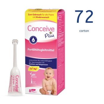 [29337213008604] Conceive Plus Fertility Lubricant 8x 4g German (Ctn 72 Units)