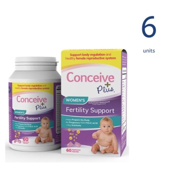 [19337213007006] Conceive Plus Women's Fertility Support 60 Caps (6 units)