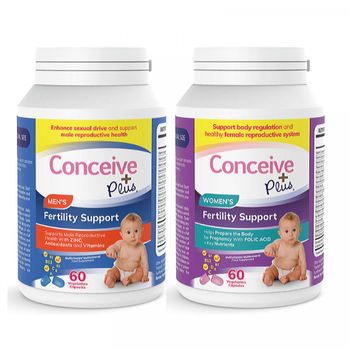 [CMB87978] Conceive Plus Men's Fertility Support 60 Caps & Women's Fertility Support 60 Caps (GB) **His/Hers Deal**