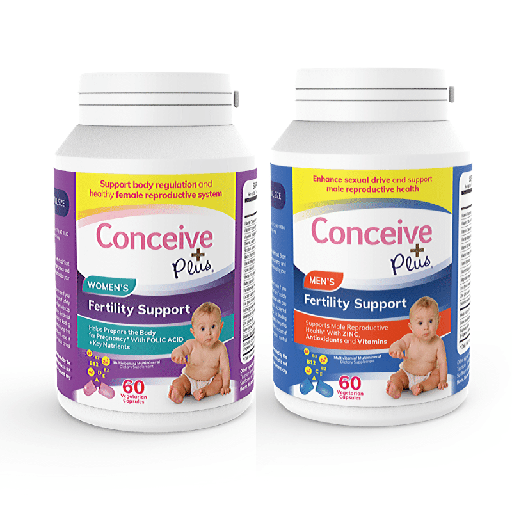 [CMB87071] Conceive Plus Men's Fertility Support 60 Caps &amp; Womens Fertility Support 60 Caps **His/Hers Deal**